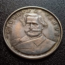 Medaglia giuseppe verdi milano - giuseppe,