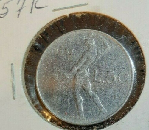 1957 lire italy vf - lire,