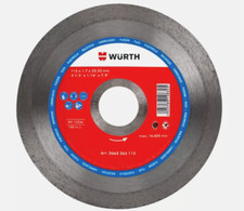 Disco Wurth Diamantato per