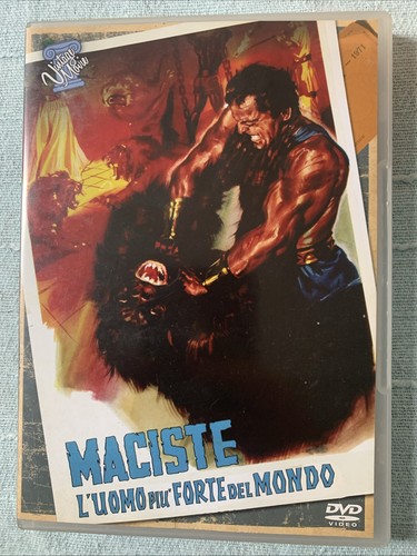 Dvd maciste uomo - dvd,