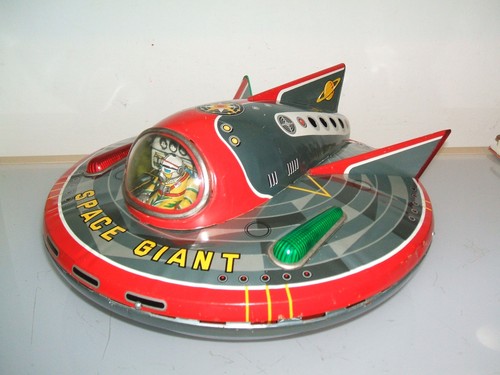 Tin toy flying - tin,