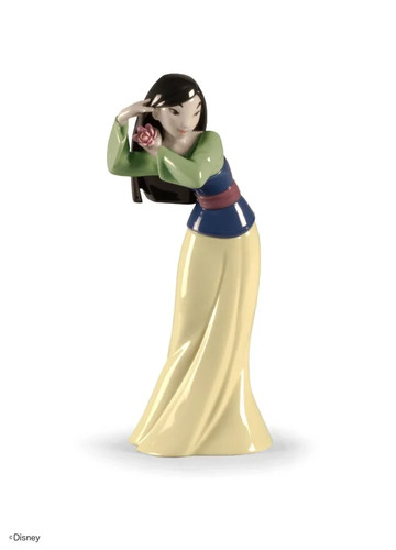 Lladro disney mulan 9343 - mulan, #9343