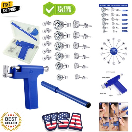 Kit pistola piercing orecchio - piercing,