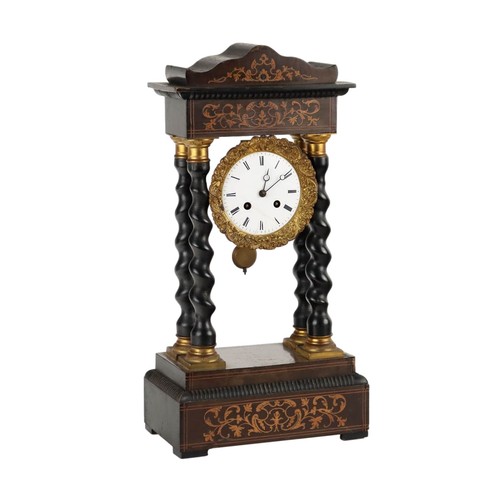 Orologio tempietto antico - a,