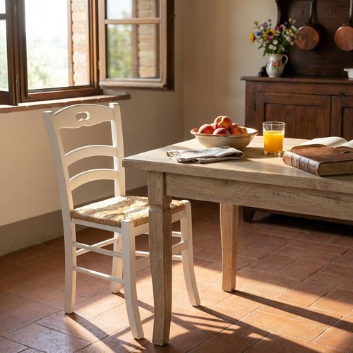 Sedia legno massello - in,
