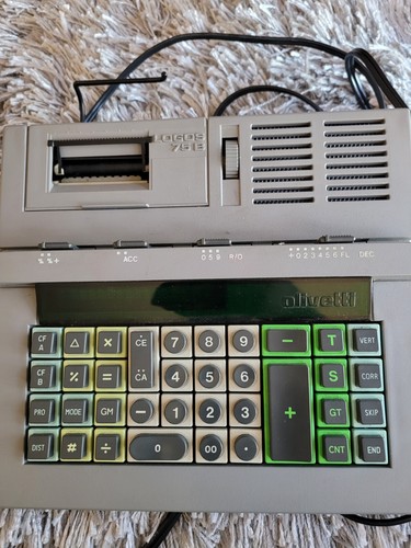 Calcolatrice vintage olivetti - calcolatrice,