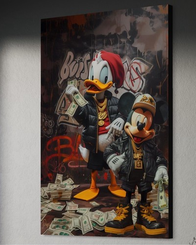Quadro tela topolino - quadro, su