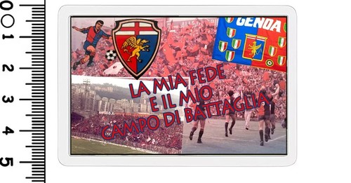Cornice magnete calcio - magnete,