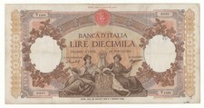 10000 LIRE  REPUBBLICHE MARINARE REGINE DEL MARE DECR   26/08/1958