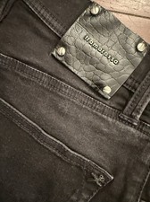 Tramarossa  jeans slim W 34 in denim di cotone stretch nero. Leggere le misure!