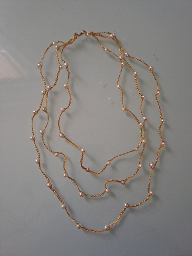 Collana uncinetto - collana,