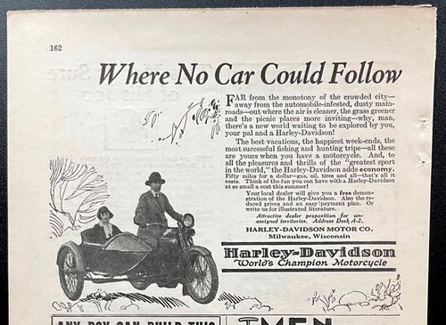 Harley davidson 1922 con - davidson,