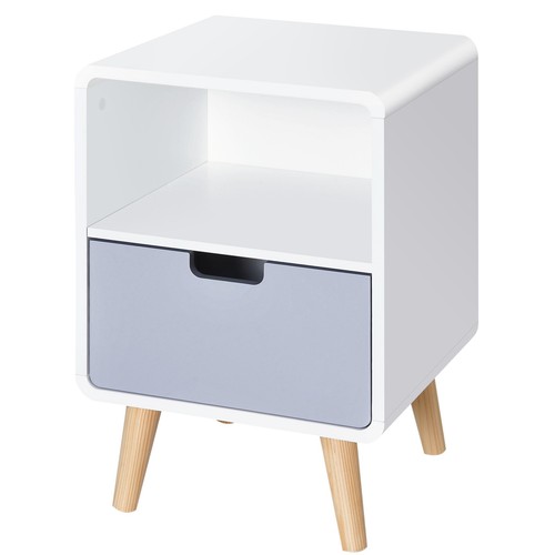 Homcom comodino legno di - in,