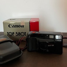 Canon Topshot - Fotocamera Compatta Analogica 35mm Point and Shoot Vintage