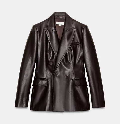 Giacca blazer donna zara pelle - blazer,