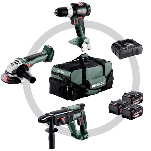 Metabo combo set 18v - combo,