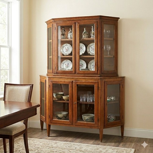 Credenza scantonata antica - credenza,