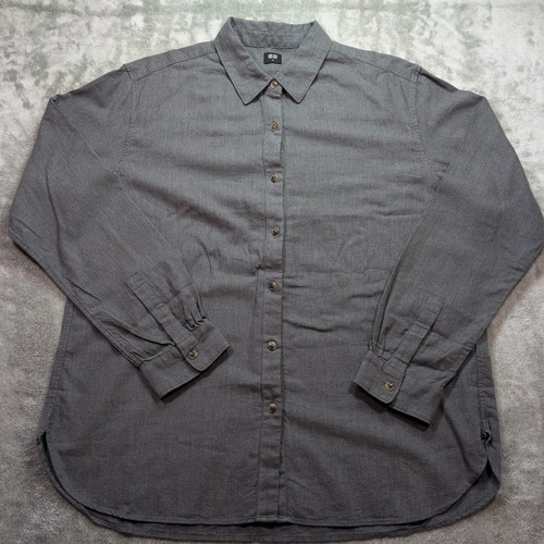 Uniqlo camicia donna grigio - camicia,