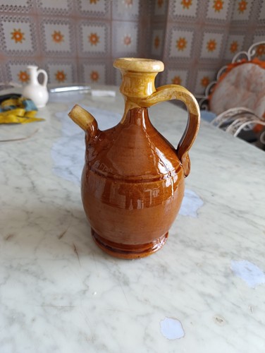Brocca vino ceramica - vino, in