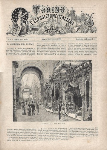 Stampa antica torino parco - stampa,