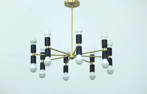 Lampadario ottone opaco 8 - in,