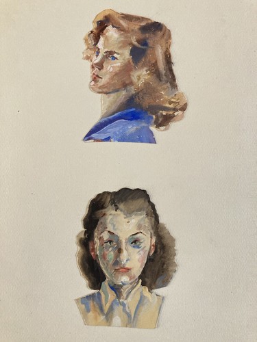 Bellissima pittura ritratto - pittura,