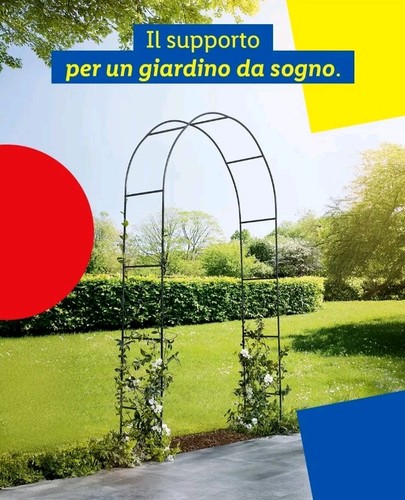 Arco giardino per rose - da,