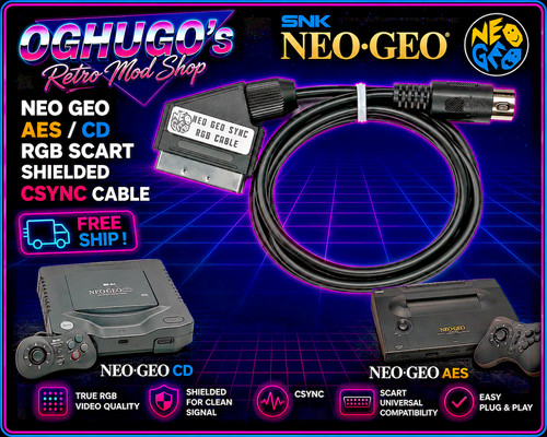 Neo geo aes rgb - cd,
