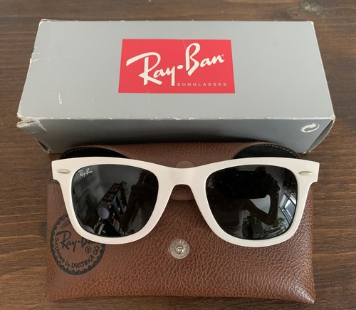 Ray ban rb2140 wayfarer bianco - ray-ban,
