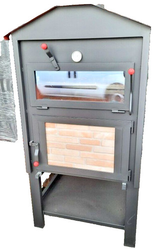 Forno legna accaio - a, con