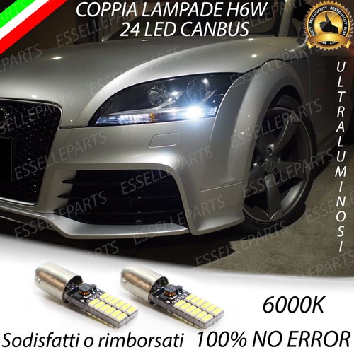 Luci posizione led h6w canbus - posizione,