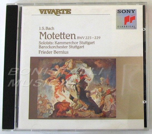 Bach mottetten - j.,