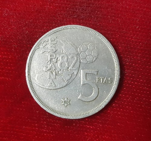 Ptas pesetas spain spagna - 5,
