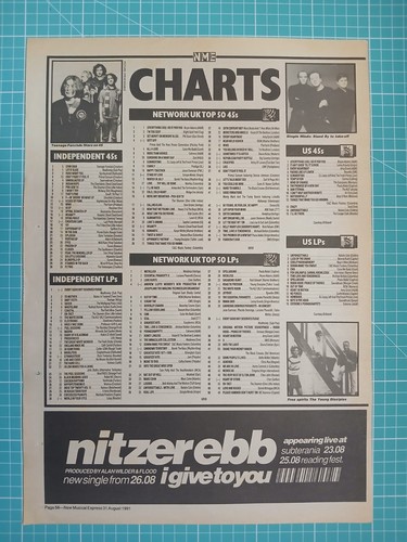 Nme music chart - chart, mini