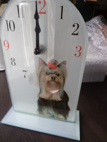 Orologio mensola vetro - orologio,