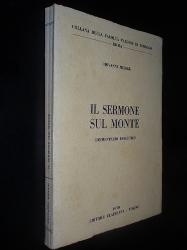 Miegge sermone sul - –,