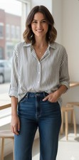 Camicia seta oversize fab - camicia,
