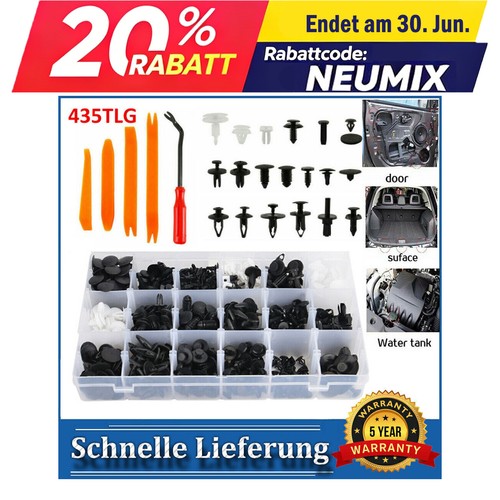 435pz fissaggio rivetto clip - 435pz,