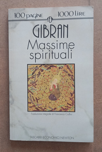 Libro spiritualità massime - libro,