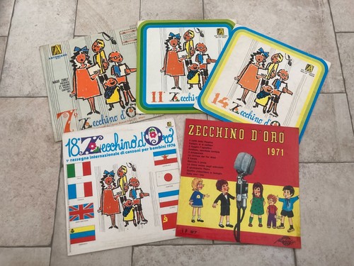 Zecchino oro lotto 5 x - d'oro,