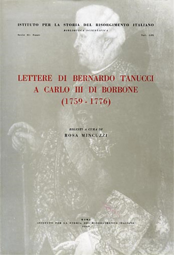 Tanucci bernardo lettere di - lettere,