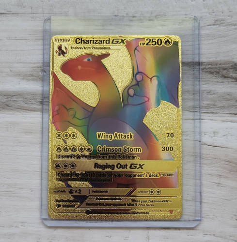 Pokemon charizard ombre - gx,