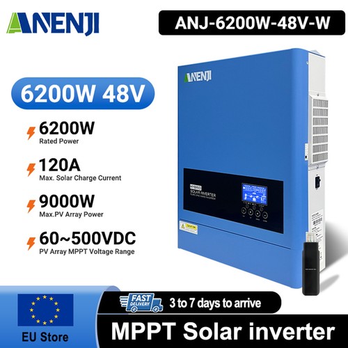 Anenji 6200w 48v inverter - 48v,