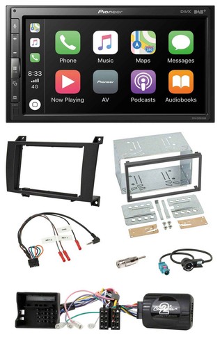 Pioneer volante usb dab - dab, 2din