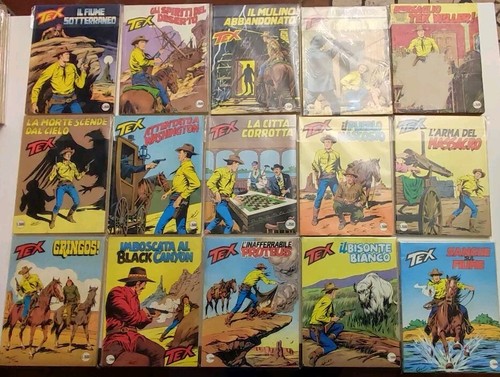 Lotto fumetti tex - lotto,