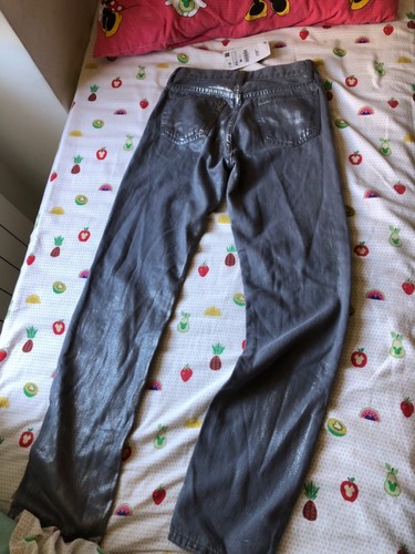 Jeans donna zara color grigio - jeans,