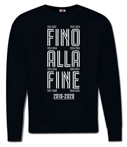 Felpa fino alla fine campioni - felpa,