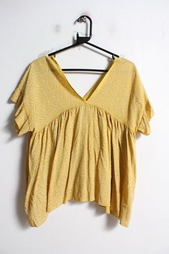 Top blusa donna fantasia