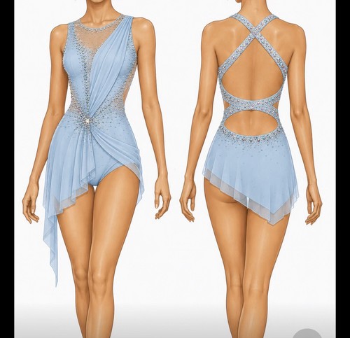 Vestito pattinaggio figure