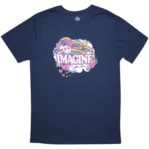 Shirt john lennon arcobaleni - t,